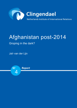 Afghanistan post-2014