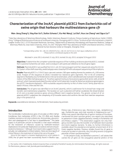 Characterization of the IncA/C plasmid pSCEC2