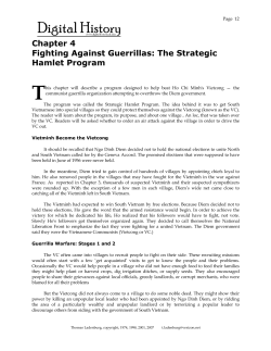 Chapter 4 Fighting Against Guerrillas: The Strategic