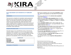 Kilifi Secondary Data Review_20141112