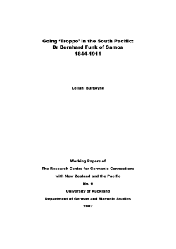 Going &ldquo;Troppo&rdquo; in the South Pacific
