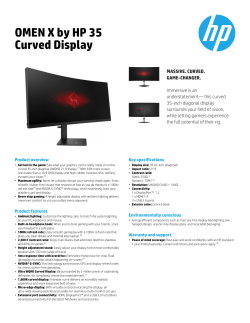 OMEN X by HP 35 Curved Display - www8