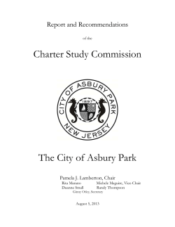 of the Charter Study Commission