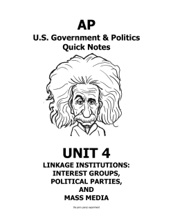 unit 4 notes - the jerry perez experiment