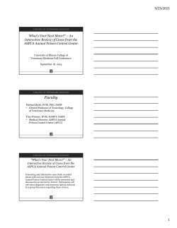 Faculty - University of Illinois College of Veterinary Medicine