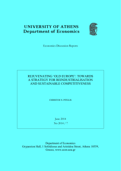 Department of Economics