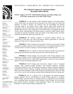 PDF - National Congress of American Indians