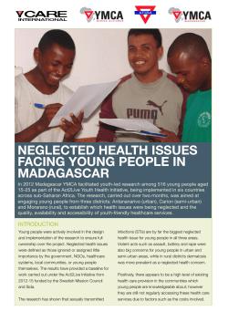 neglected health issues facing young people in madagascar