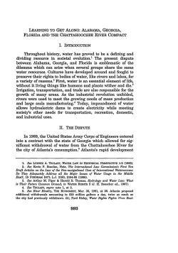 Learning to Get Along: Alabama, Georgia, Florida and the