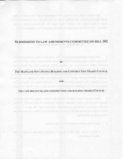 Mainland Nova Scotia Building and Construction Trades Council