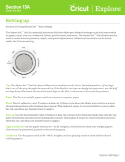 13A Smart Set Dial - Cricut Help Center