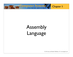 Assembly Language