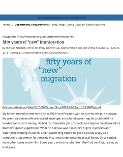 immigration - Master - University of California San Diego