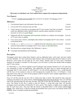 Project 2 - Computer Science