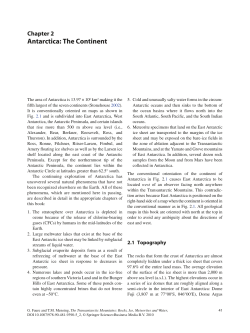 Antarctica: The Continent