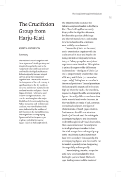 The Crucifixion Group from Harju