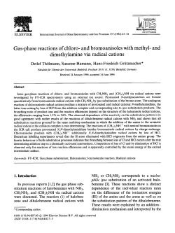 Gas-phase reactions of chloro