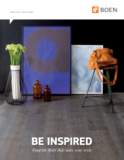To BOEN US Flooring Catalogue