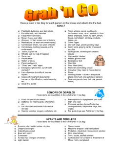 Grab `n Go Emergency Kit