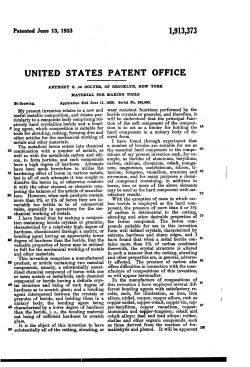 PATENT orrlca &ldquo;A