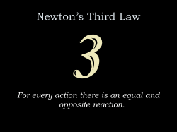Newton`s Third Law - Model High School