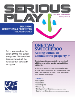 One-TwO SwiTcherOO +