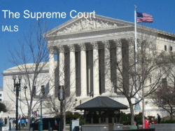 Federal Judiciary