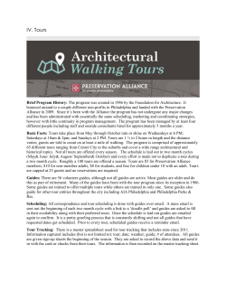Tours - Preservation Alliance for Greater Philadelphia