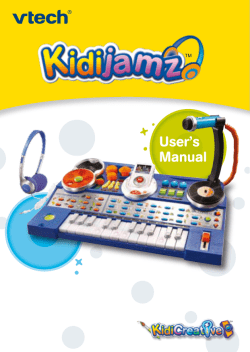 KidiJamz Studio&trade; Manual
