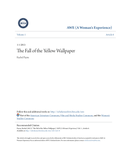 The Fall of the Yellow Wallpaper