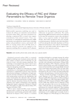 FULL TEXT  - American Water Works Association