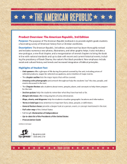 The American Republic, 3rd Edition