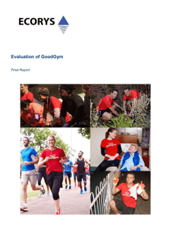Evaluation of GoodGym