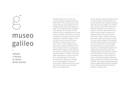 English - Museo Galileo