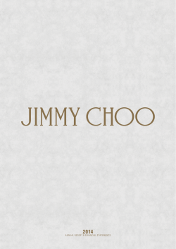 Jimmy Choo PLC - AnnualReports.com
