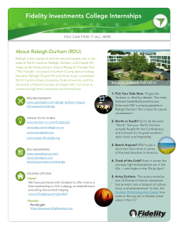 Fidelity Investments College Internships