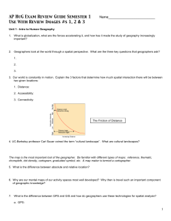 AP HuG Exam Review Guide Semester 1 Use With Review Images