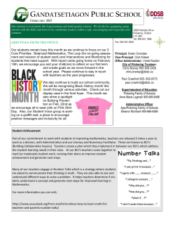 FebNews2017 - Durham District School Board