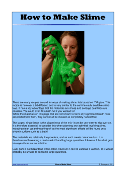How to Make Slime