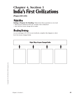 India`s First Civilizations