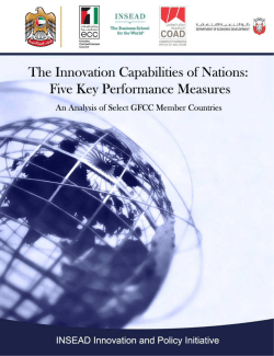 The Innovation Capabilities of Nations