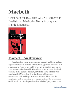 Macbeth - Free