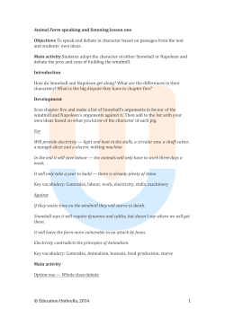 Animal Farm speaking and listening lesson one