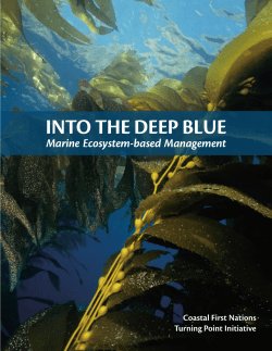 Into the Deep Blue - Coastal First Nations