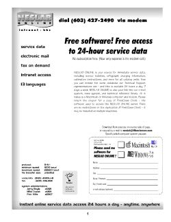 HX Series Chiller Service Manual General Service
