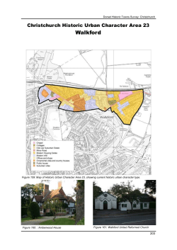 Part 6 Historic Urban Character Area 23 Walkford