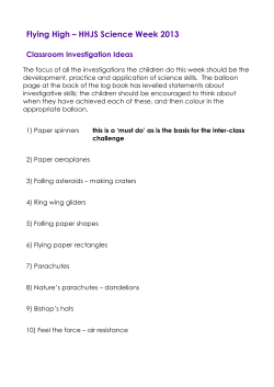 HHJS Science Week 2013