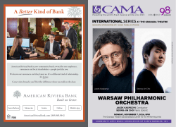 A Better Kind of Bank - Community Arts Music Association