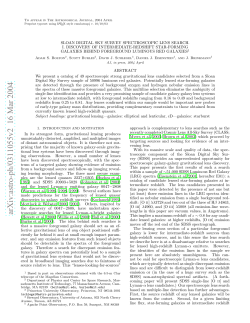 Sloan Digital Sky Survey Spectroscopic Lens Search. I. Discovery of