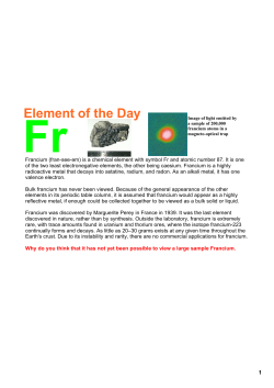 Element of the Day
